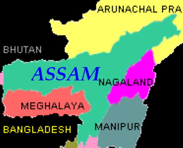Assam Map
